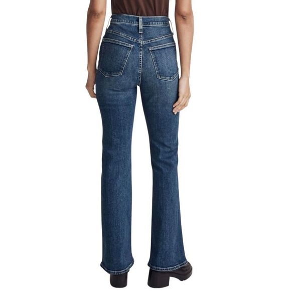 Madewell The Perfect Vintage Flare Jean Hallstrom Wash Size 28 - Picture 2 of 8